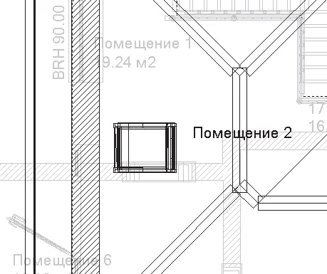 Рис 451 Изображение мансардного окна на чертеже Как видите все просто - фото 429