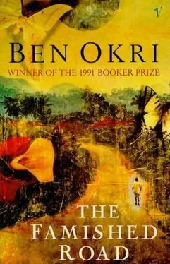 Ben Okri The Famished Road обложка книги