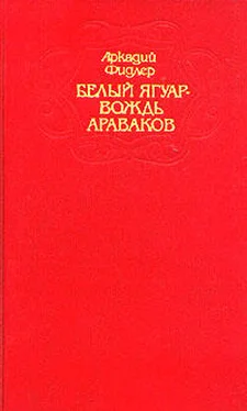 Аркадий Фидлер Белый ягуар - вождь араваков. Трилогия обложка книги