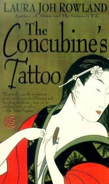 Laura Rowland The Concubine’s Tattoo обложка книги