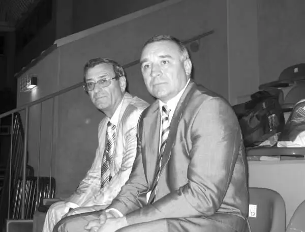 Президент Союза тхэквондо России Е Ю Ключников и вицепрезидент Союза - фото 16