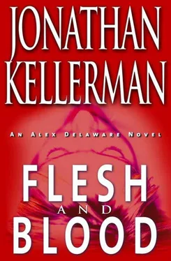 Jonathan Kellerman Flesh And Blood обложка книги