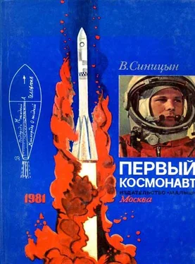 Виктор Синицын Первый космонавт обложка книги