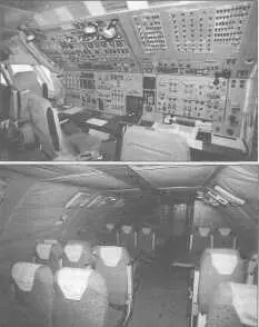 Кабина сопровождающих Attendants compartment Полет прошел в общем хорошо раз - фото 19