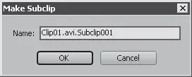 Рис 312Диалог Make Subclip Создать фрагмент клипа 6 Не изменяйте - фото 37