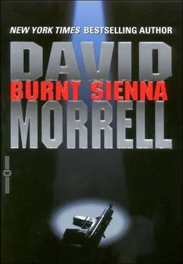 David Morrell Burnt Sienna обложка книги