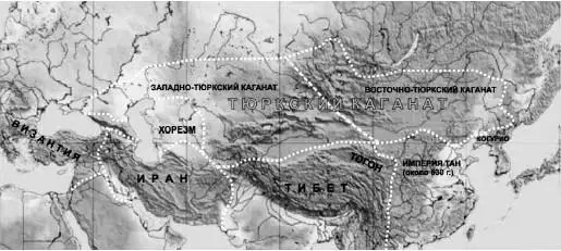 Границы Тюркского каганата VIVII вв Терракотовые фигуры воинов В те - фото 17