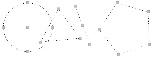 Рис 36 Результат выделения в режиме Crossing Пересечение Window Polygon - фото 100