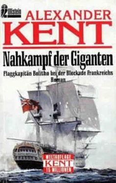 Александер Кент Nahkampf der Giganten: Flaggkapitän Bolitho bei der Blockade Frankreichs обложка книги