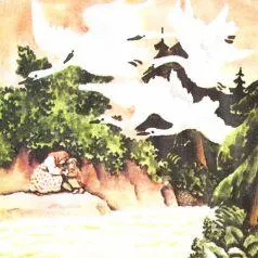 Сестра с братцем добежала до молочной речки Видит летят гусилебеди - фото 11