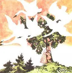 Девочка с братцем опять побежала А гусилебеди воротились летят навстречу - фото 12