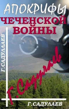 Герман САДУЛАЕВ Апокрифы Чеченской войны обложка книги