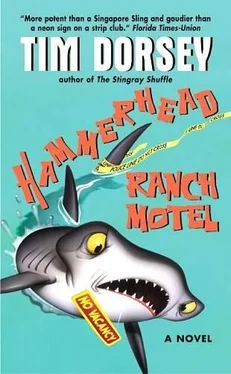 Tim Dorsey Hammerhead Ranch Motel обложка книги