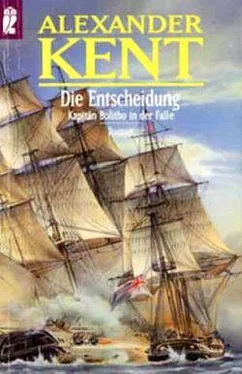 Александер Кент Die Entscheidung: Kapitän Bolitho in der Falle обложка книги