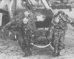 Вертолеты Скаут и Газель морской пехоты использовались для эвакуации - фото 98