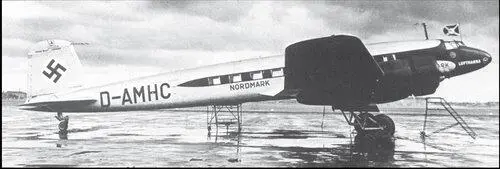 FW200A03 DAMHC Нордмарк аэродром Бремен FW200V2 DAETA - фото 30