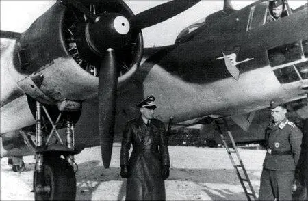 Do17P1 из 1й эскадрильи AufklGr122 зима 193940 г на борту самолета - фото 34
