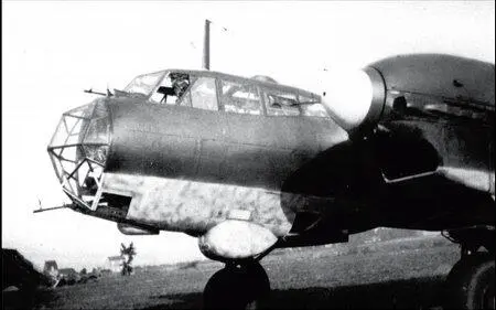 Do215B4 из 4й эскадрильи AufklGrObdL аэродром Мервиль Франция осень - фото 41