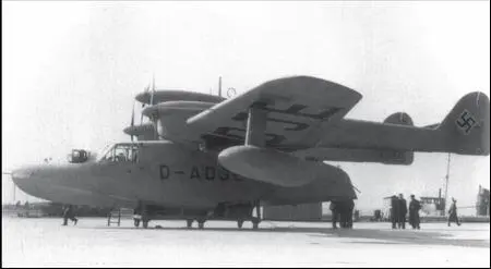 Летающая лодка Bv138A01 DADJE Bv142C1 командира 1й эскадрильи - фото 104