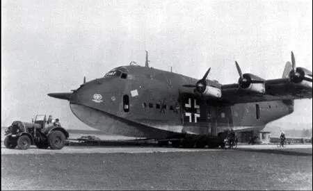 Летающая лодка Bv222V1 первоначально имевшая гражданский бортовой код - фото 109