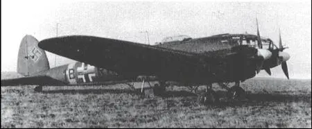 Не111Н3 1BHH лейтенанта Рудольфа Шютце из Wekusta 5 совершивший посадку - фото 125