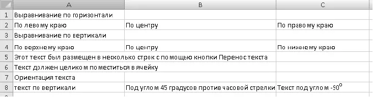 Рис 654Исходная таблица для выполнения форматирования 2 Средствами - фото 413