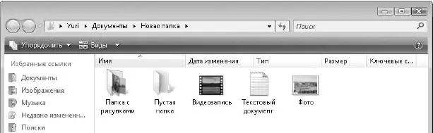 Рис 232Отображение объектов в виде обычных значков Рис 233Отображение - фото 92