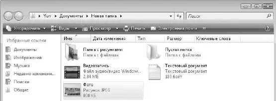 Рис 236Отображение объектов в виде плитки В Windows Vista есть возможность - фото 96