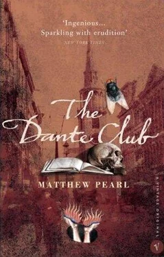 Matthew Pearl The Dante Club обложка книги