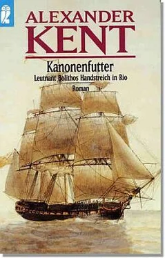 Александер Кент Kanonenfutter - Leutnant Bolithos Handstreich in Rio обложка книги