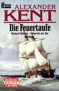 Александер Кент Die Feuertaufe: Richard Bolitho - Fähnrich zur See обложка книги