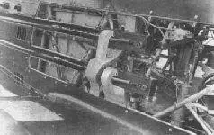 Фрагмент левого борта фюзеляжа Боковая панель снята Fragment of fuselage port - фото 85