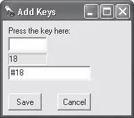 Рис 419 Окно Add Keys Добавить клавиши На вкладке Changed Keys Измененные - фото 82