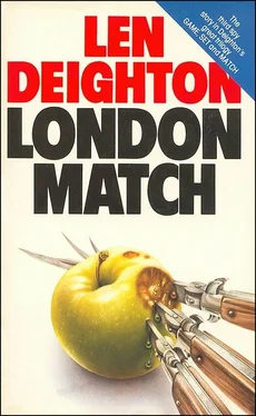 Len Deighton London Match обложка книги