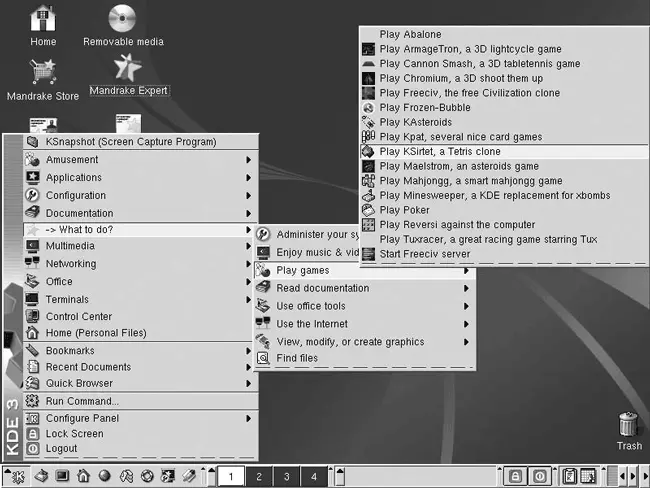 Рис 55Интерфейс одной из графических оболочек Linux Среди достоинств Linux - фото 83