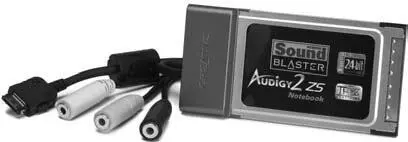 Рис 48 Звуковая карта Creative Audigy ZS в формате PC Card Рис 49 - фото 25