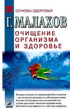 Геннадий Малахов Очищение организма и здоровье: современный подход обложка книги