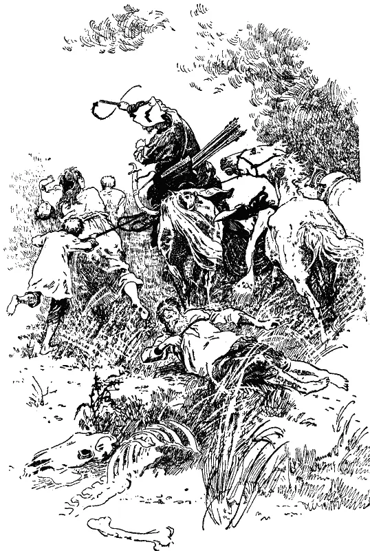 Утром атаман осматривал пленников указывал на двухтрех ослабевших от - фото 9