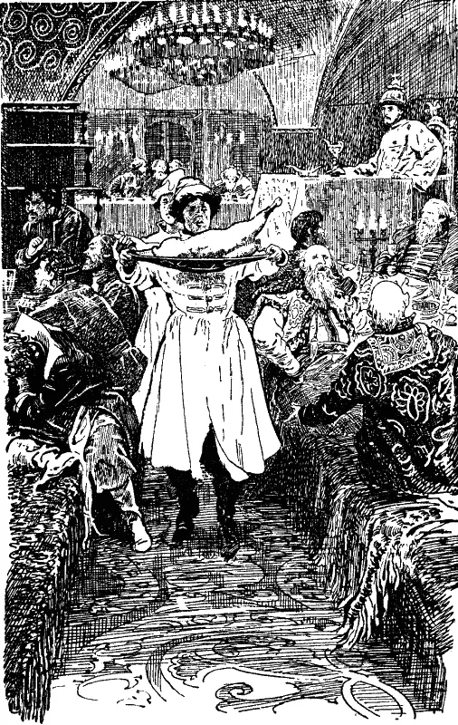 Блюда всё несли и несли зайцы в репе караси жареные колбасы желудки - фото 25