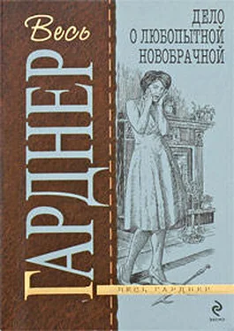 Эрл Гарднер Дело о любопытной новобрачной обложка книги