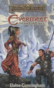 Элейн Каннингем Evermeet: Island of Elves обложка книги