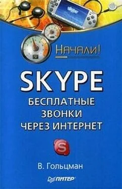 Виктор Гольцман Skype: бесплатные звонки через Интернет. Начали!