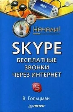 Виктор Гольцман Skype: бесплатные звонки через Интернет. Начали! обложка книги