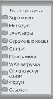 Рис 46Перечень ресурсов сайта Чтобы перейти к нужной категории файлов - фото 96