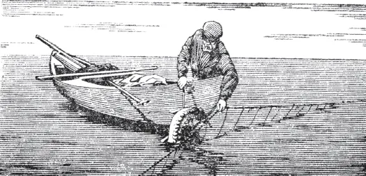 Рис 13 Переборка самоловной снасти Снасть оставляют в воде на неделю дольше - фото 13
