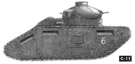 Английский средний танк Виккерс 1 1921 г Но несовершенством конструкции - фото 28