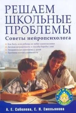 Александра Соболева Решаем школьные проблемы. Советы нейропсихолога обложка книги