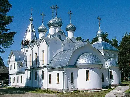 Ближняя Ельцовка Церковь Паровоз Лунина Новосибирск Собор Александра - фото 25