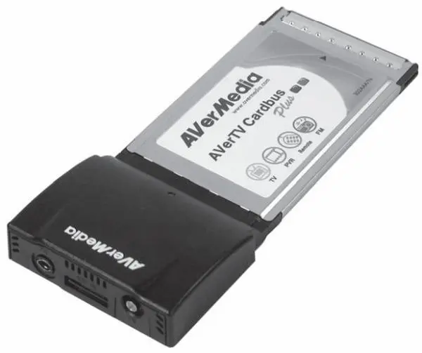 Рис 112ТВтюнер AverTV Cardbus Plus на шине PCMCIA Таким образом - фото 12