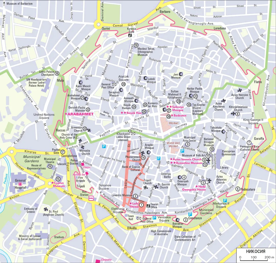 Экскурсия по Никосии начинается у площади ЭлефтерияСквер Eleftheria Square - фото 41